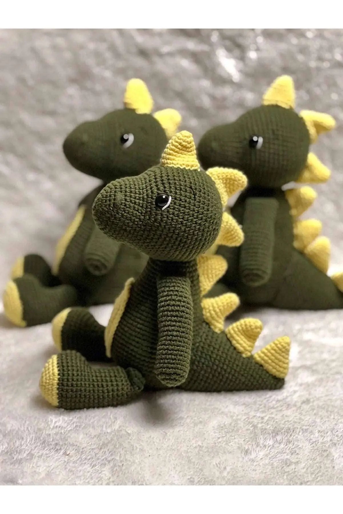 Crochet Little Dinosaur Toy - Joy Gift London