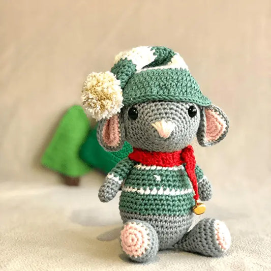 Crochet Little Mouse Toy | Crochet | Christmas Tree Decoration | MiaMano