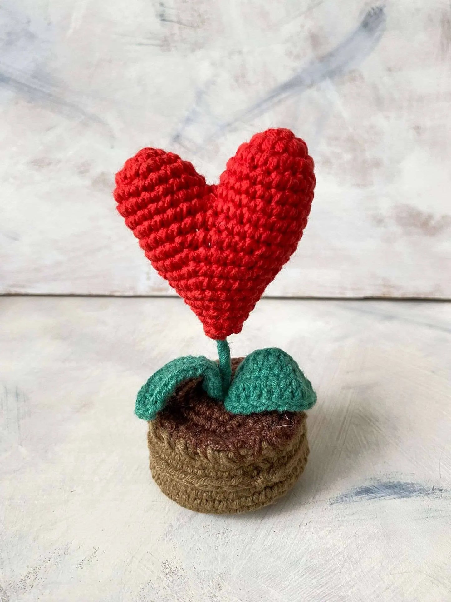 Crochet Love Succulent Plant