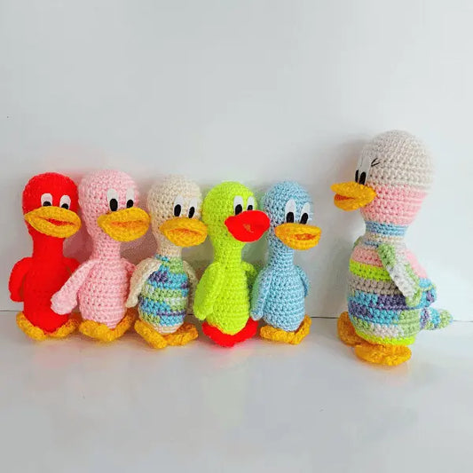 Crochet Mother Duck and Babbies Toy | Crochet | Crochet Animals, Crochet Legends, Crochet Toys, Legends with Crochet | MiaMano