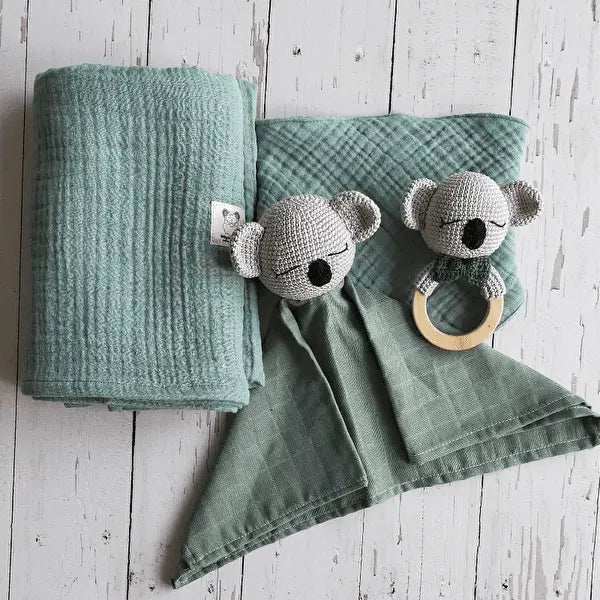 Crochet Newborn Gift Set Koala