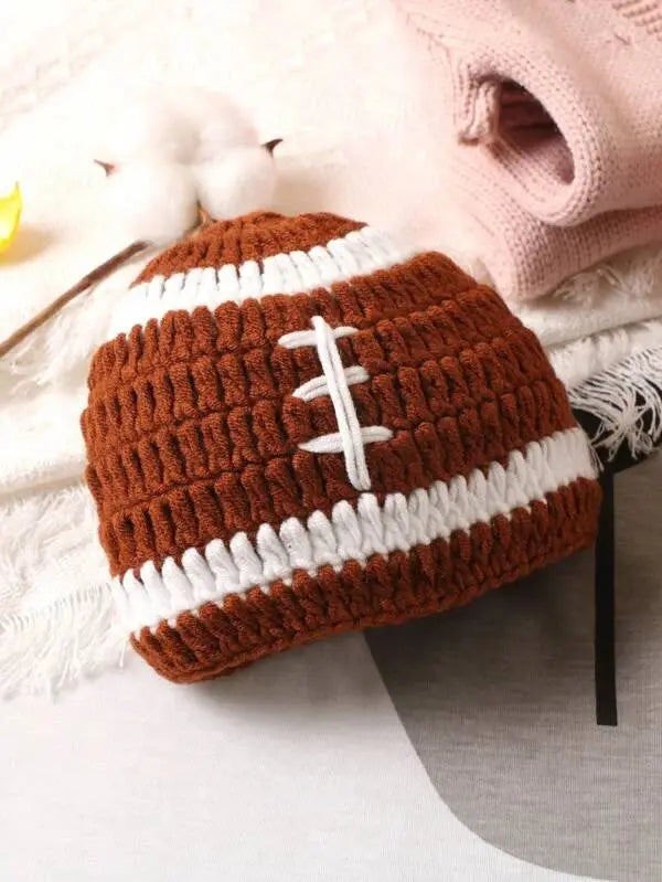 Crochet Newborn Photo Outfit American Football Crochet Shein 