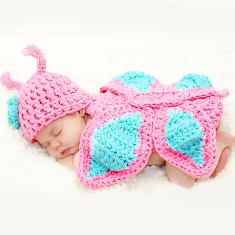 Crochet Newborn Photo Outfit Butterfly | Crochet | Newborn Photo Outfit | Temu