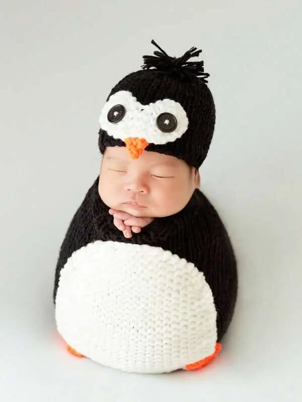 Crochet Newborn Photo Outfit Penguin | Crochet | Newborn Photo Outfit | Shein