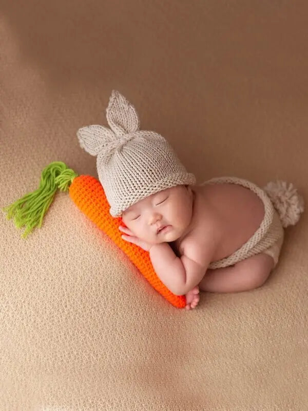 Crochet Newborn Photo Outfit Rabbit | Crochet | Newborn Photo Outfit | Shein