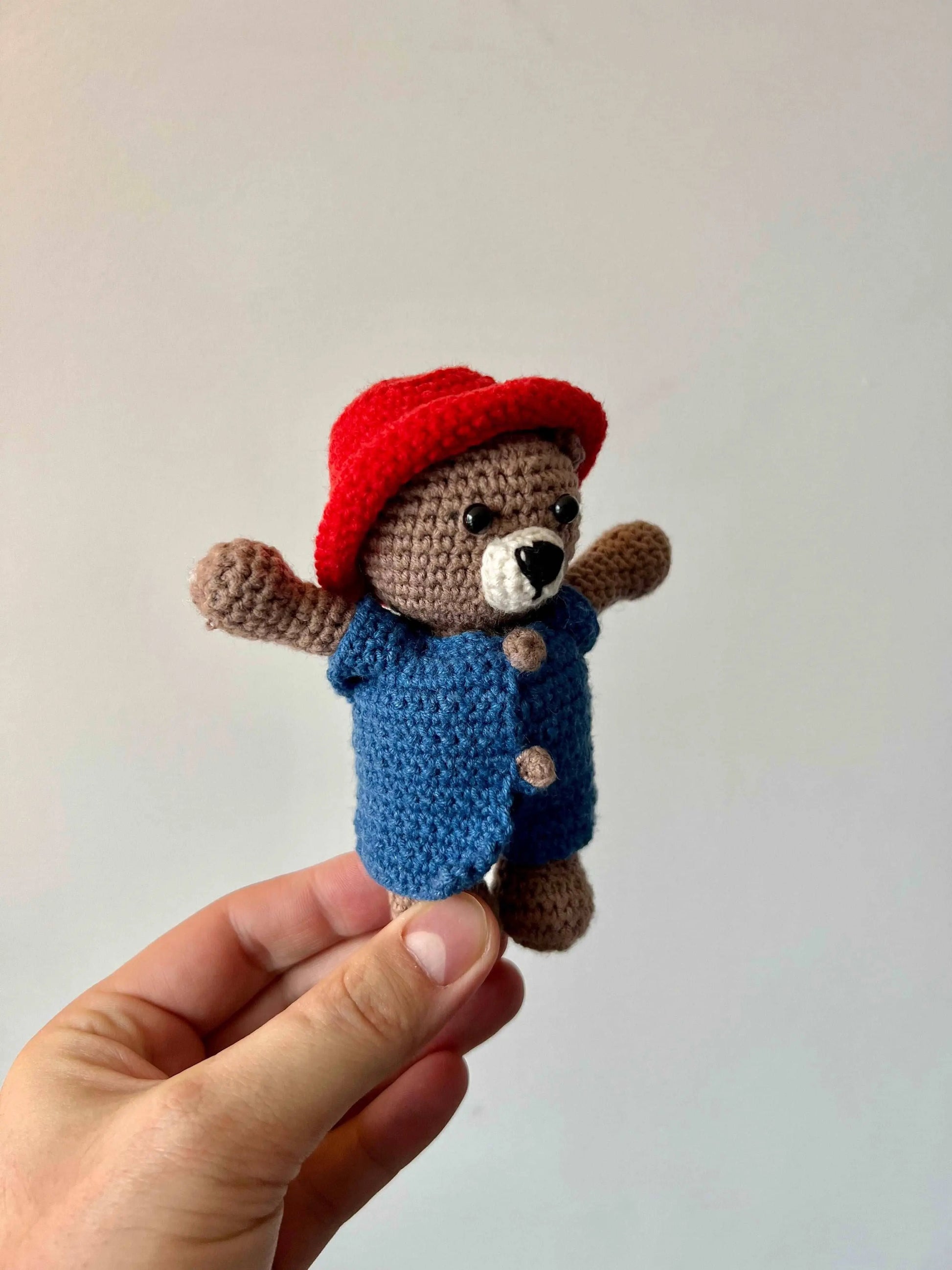 Crochet Paddington Bear Toy - Joy Gift London