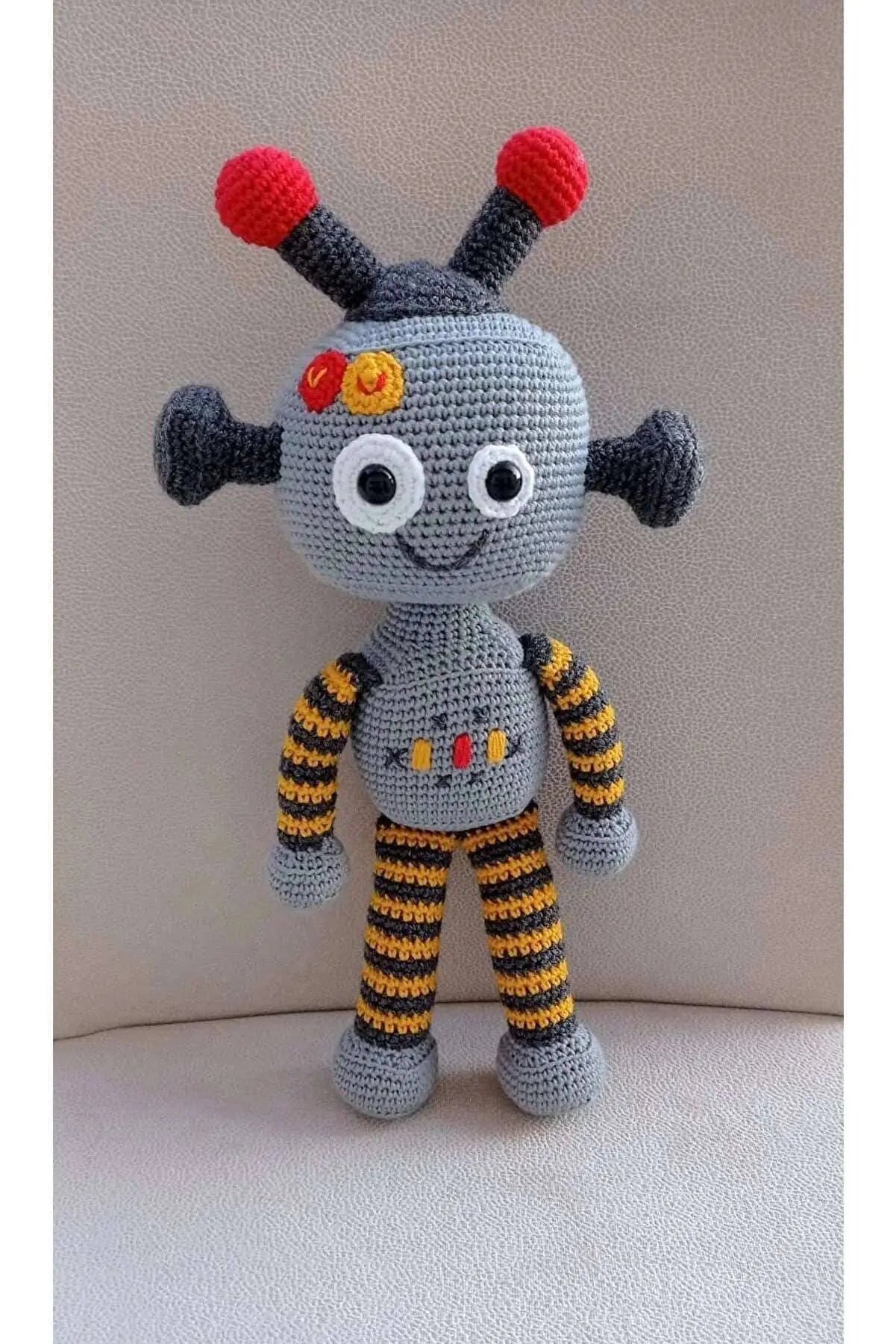 Crochet Robot Toy | Crochet | amigurumi toy, baby gift, crochet gift, crochet set, Crochet Toys | Joy Gift London Limited