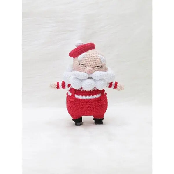 Crochet Santa Claus Toy Crochet MiaMano Small 