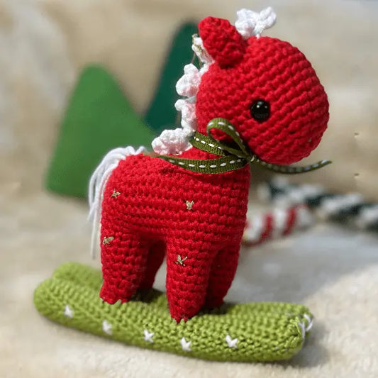 Crochet Santa Claus's reindeer Toy | Crochet | Christmas Tree Decoration | MiaMano