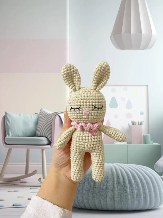 Crochet Sleeping Mate Rabbit Crochet Joy Gift London Limited Small 