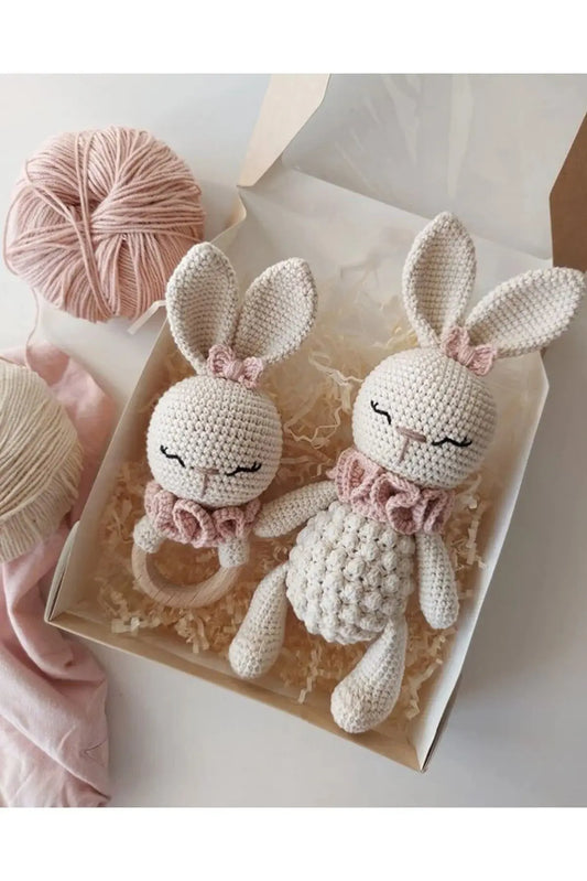 Crochet Toy Set Rabbit 2pc Crochet TrendyToy 