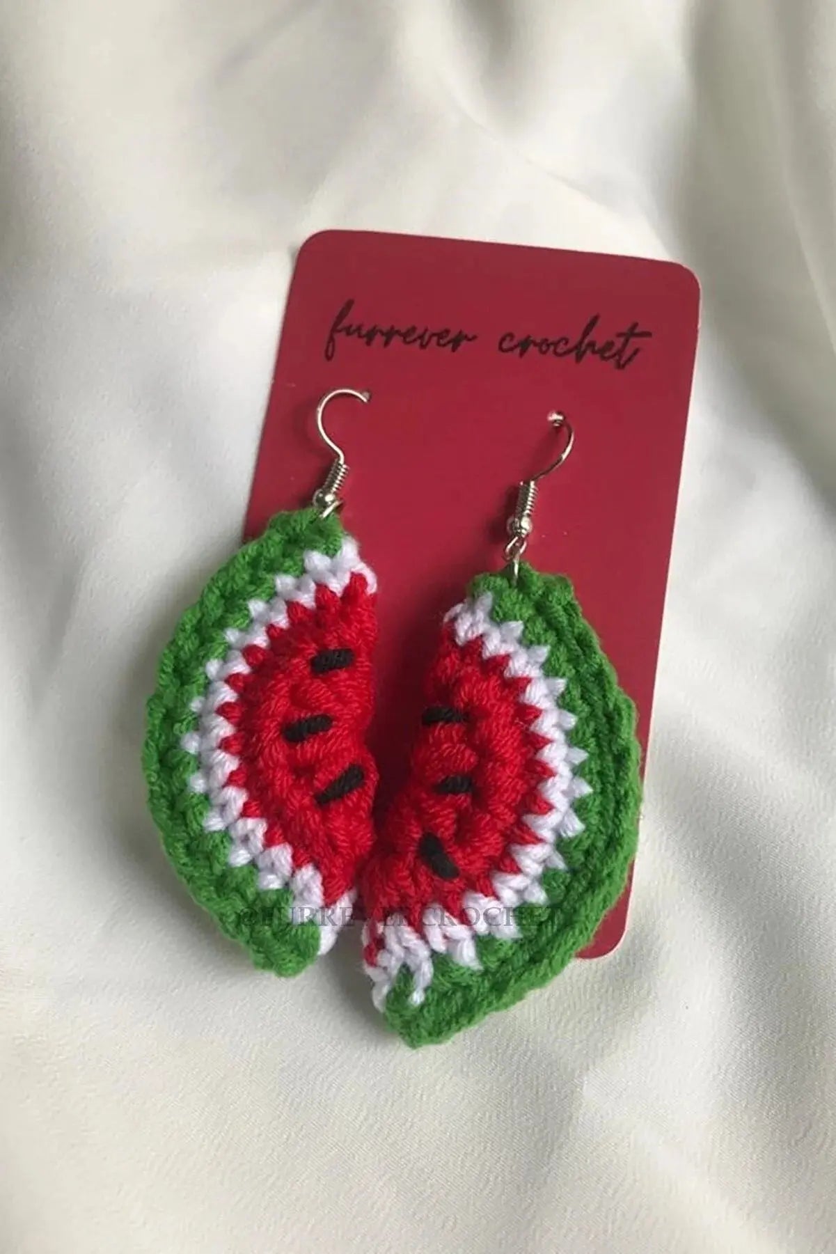 Crochet Watermelon Earring | Crochet | Accessories, Earrings | Joy Gift London Limited