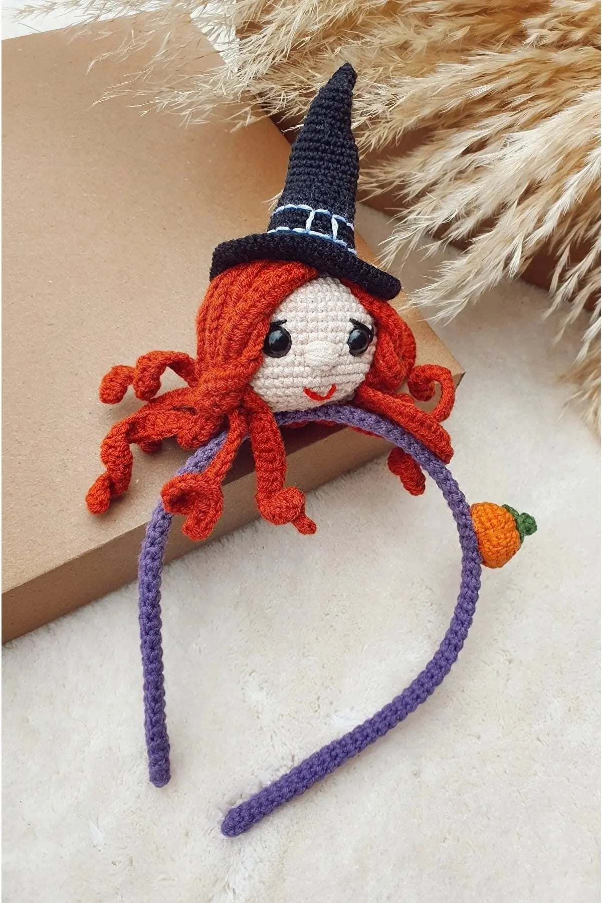 Crochet Witch with Hat Headband | Crochet | Accessories, Headbands | Joy Gift London Limited