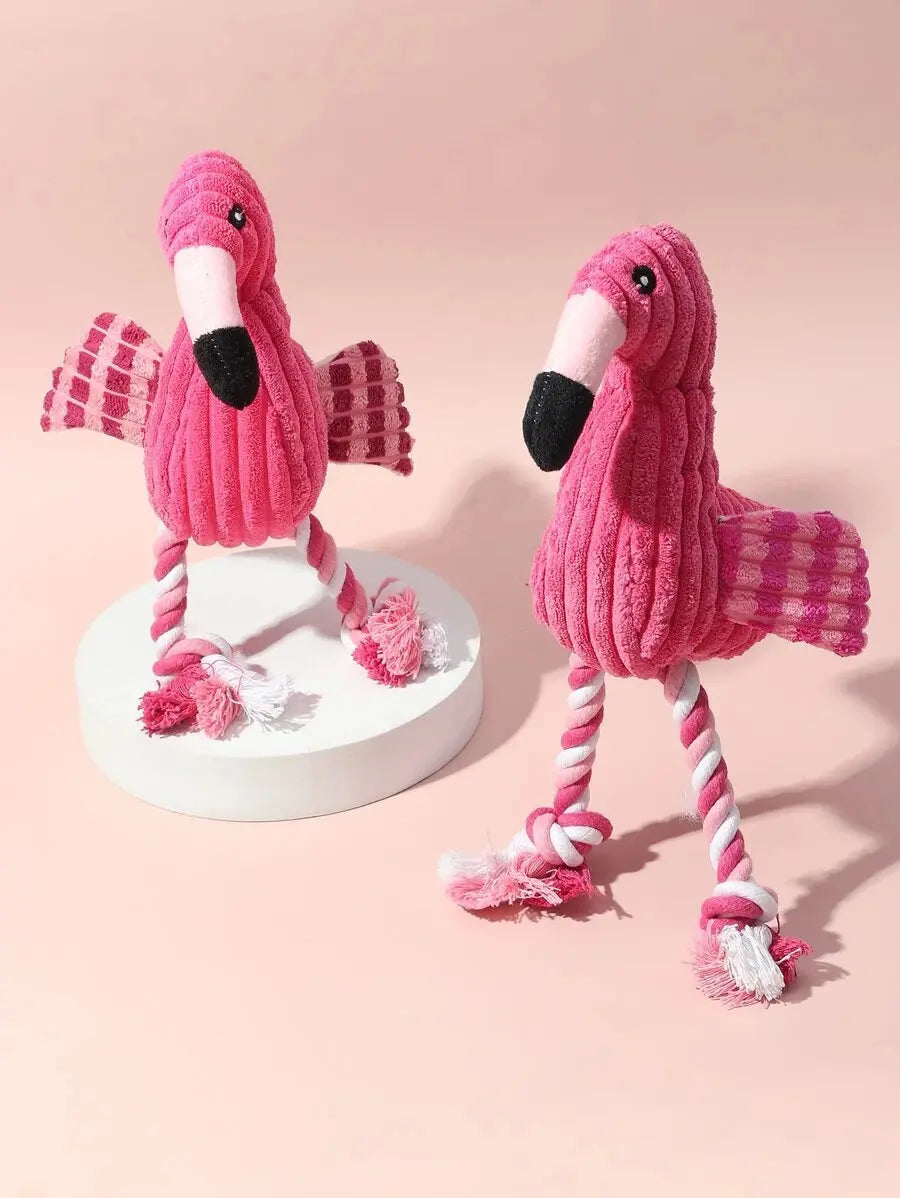 Dog Flamingo Chew Toy SHEIN 