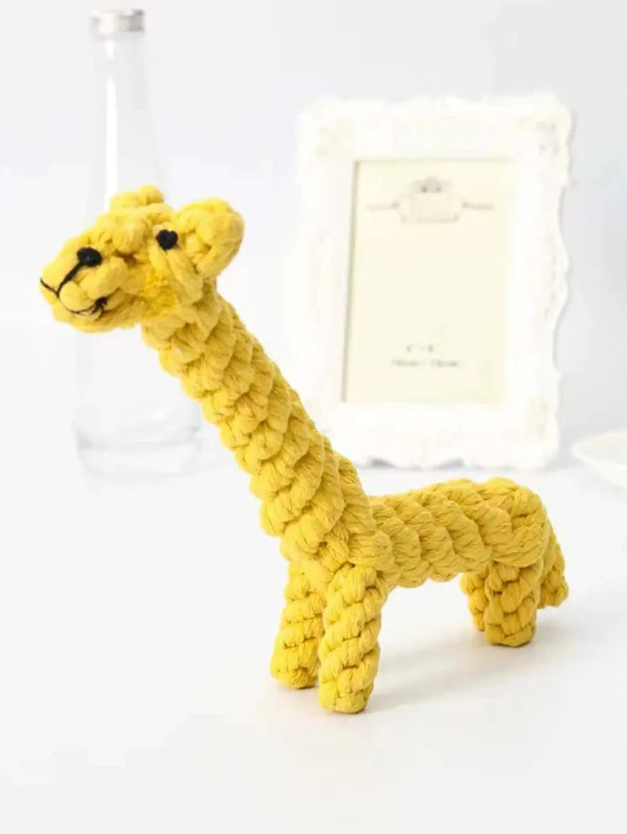 Giraffe Design Pet Chew Dog Toy SHEIN 