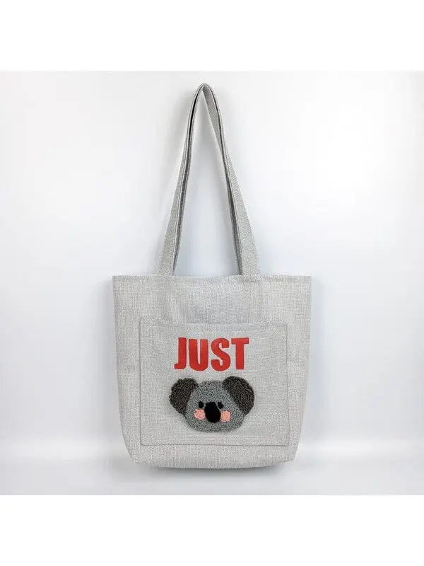 Just Koala Shopping Tote Bag Eco Friendly Shoppers | Knitted | Bags, Gift from London, lgbti+, london pride, pride bag, pride month, rainbow bag, Shoulder Bags, tote bag, Tote Bags, totebag | Joy Gift London Limited