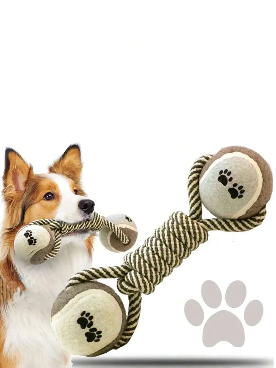 Knot Detail Ball Design Pet Chew Toy For Dog For Teeth Grinding | dog toys, Pet Supplies | SHEIN