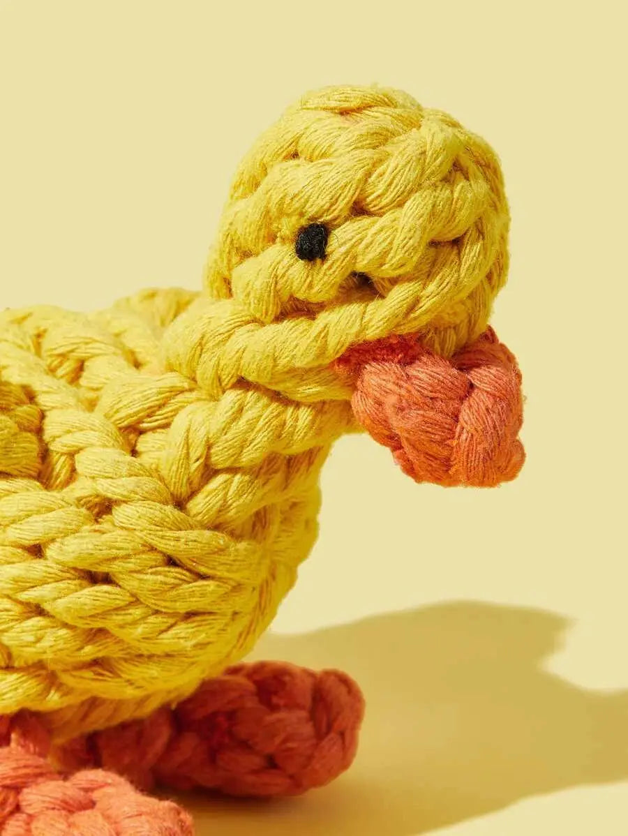 Rope Duck Shaped Dog Chew Toy SHEIN 