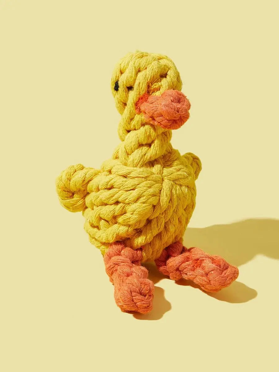 Rope Duck Shaped Dog Chew Toy SHEIN 