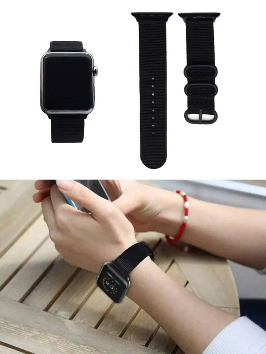 Unisex Nylon Sporty Apple Watch Strap SHEIN 